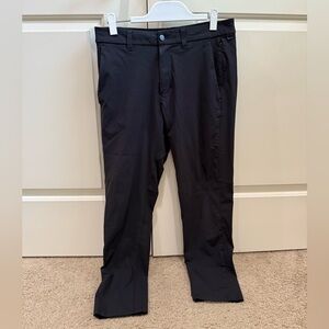 Lululemon Men’s ABC Slim-Fit Trouser Size 30 in Black